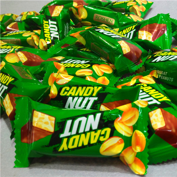 绿巧克力牛奶糖酥糖/蒙古国糖/进口食品/进口糖果/全国包邮/特价