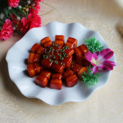 仿真食品模型 促销高档逼真红烧肉模具 塑料食品菜模影视道具批发