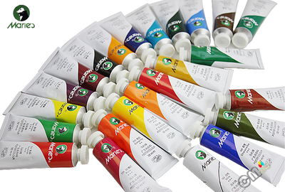 水粉必备 马利牌水粉颜料85水粉 广告水粉颜料 水粉画颜料32ml纸