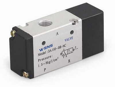 浙江山耐斯亚德客型二位三通气控阀换向阀控制阀3a110-06/08/10