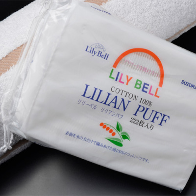 丽丽贝尔lilybell222/50枚三层纯棉卸妆化妆棉上妆补水清油不掉屑