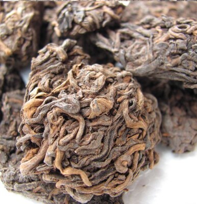 普洱茶 陳年熟茶 96年勐海老茶頭 疙瘩茶大塊 100克特價