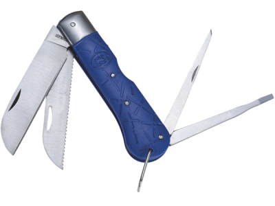 长城精工正品塑柄多用电工刀电工工具多功能切线家庭适用 418020