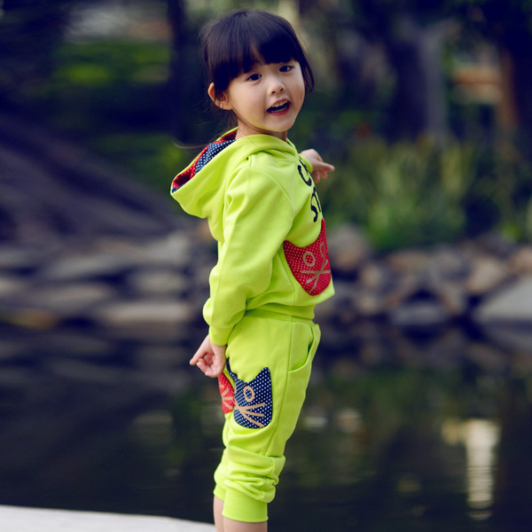 春秋天套装2岁新款3女宝宝衣服4两件套5小女孩幼儿衣服春款-淘宝台湾
