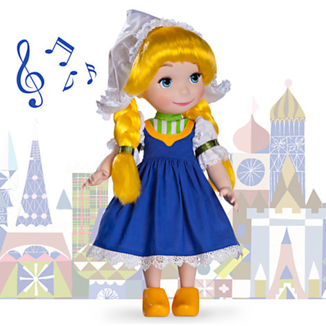 disney迪士尼美国正品代购沙龙系列娃娃唱歌小小世界国际版现货