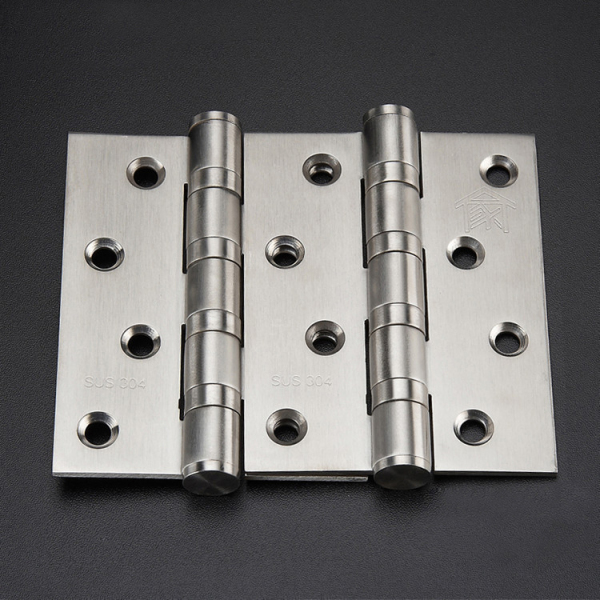 美蒂诗 进口304不锈钢 轴承静音 实木门对开开槽合页4寸/2片