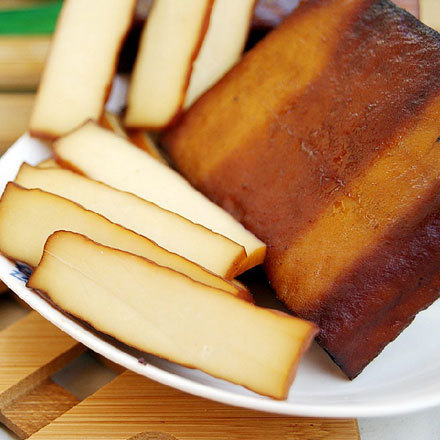 烟熏香干豆腐干 正宗湘西农家手工香干 腊肉配菜湖南特产 4块1份