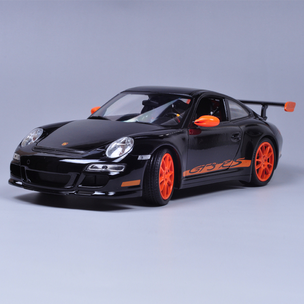 保時捷911(997)gt3 rs汽車模型 合金車模 威利1:18 精品收藏