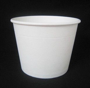 一次性纸碗白纸碗饭盒 特大号纸碗 凉皮酸辣粉纸碗批发600只