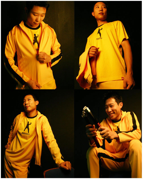 李小龙黄色连体服 死亡游戏改款杀死比尔经典衣服 正品 cosplay