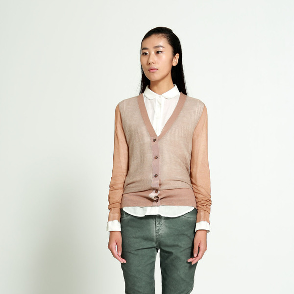 jnby江南布衣简约优雅修身开衫羊毛毛衫5b88016