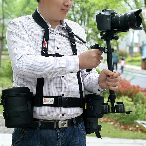 小斯坦尼康伴侣 减震器背心 多功能背心快枪手 稳定器 相机背心