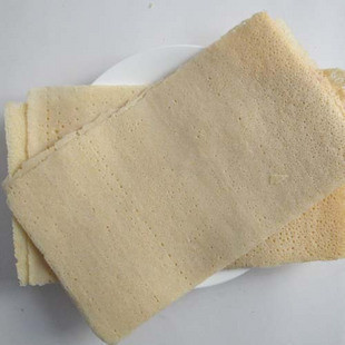 苏北赣榆特产 白面煎饼 机器煎饼 250克 2份起拍