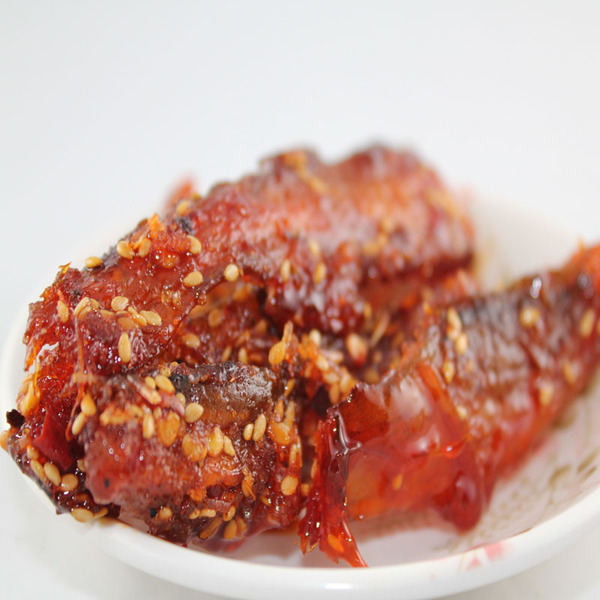 香辣凤尾鱼烤鱼65g*7包北海特产39.9零食包邮团购送礼特价淘金币