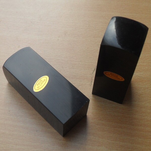 雕刻印章正方黑色有机亚克力仿牛角图章个性定制书画签名印鉴