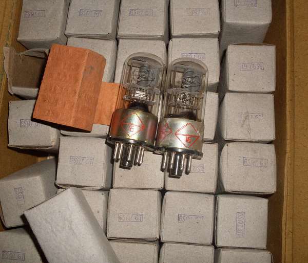 全新库存单盒独立包装 6sq7电子管 南京6sq7gt电子管