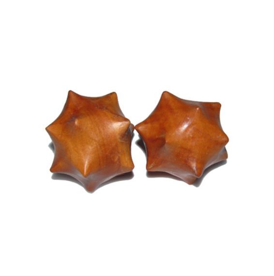 低价促销花椒木多棱健身手揉球 按摩手球 老人把玩手揉保健球