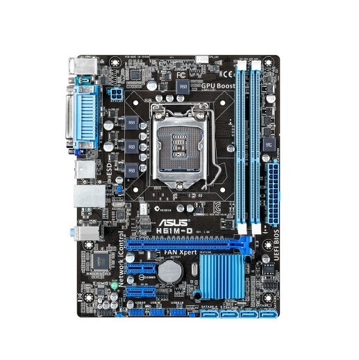 asus/华硕 h61m-d 全接口 intel主板 lga1155 原装正品 带打印口