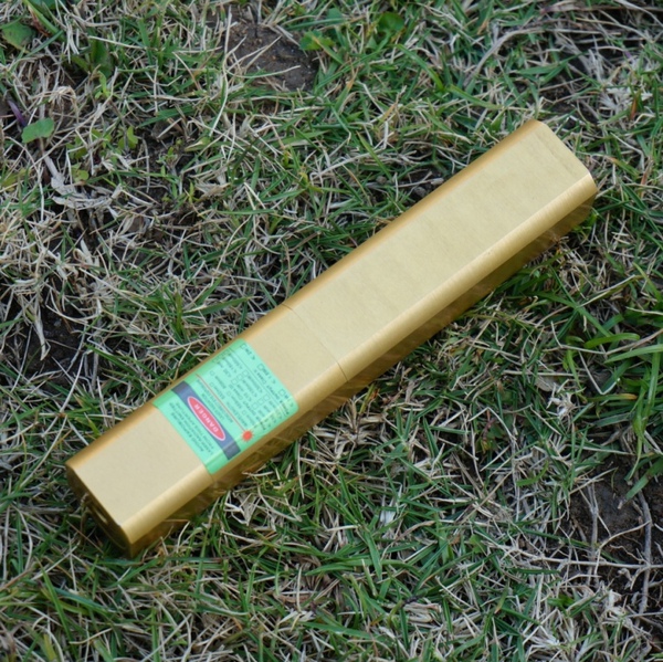 1w 520nm草绿色激光手电筒 全铜方形绿光激光器 求救信号灯