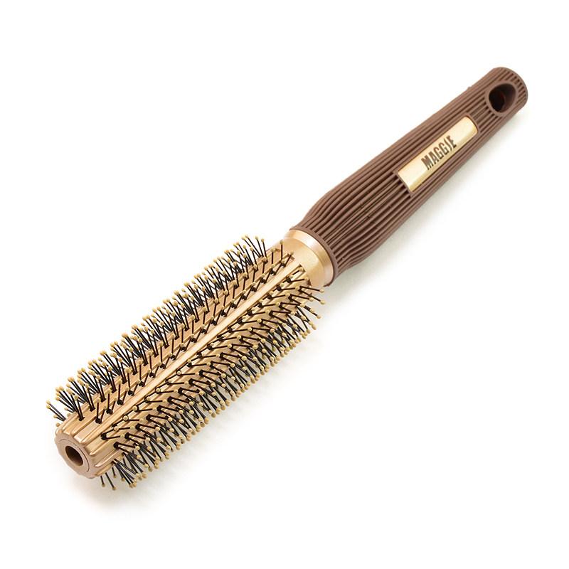 maggie玫姬梳子圆滚梳子吹卷发梳滚筒梳卷梳子卷筒梳卷发专用梳