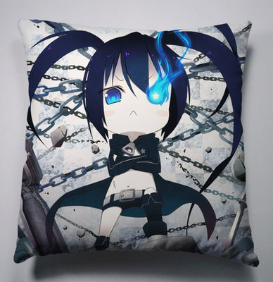 黑岩射手 抱枕 black rock shooter 黑衣真陶 可爱 q版 动漫周边
