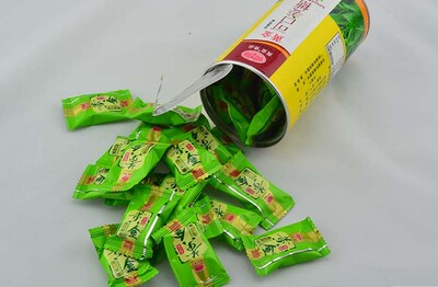 广东梅州客家特产 黄金可口姜糖(罐装)有嚼性软姜糖果休闲零食