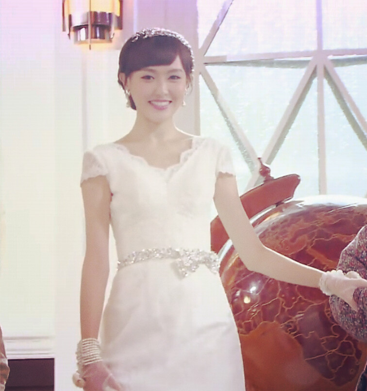 唐嫣婚纱照