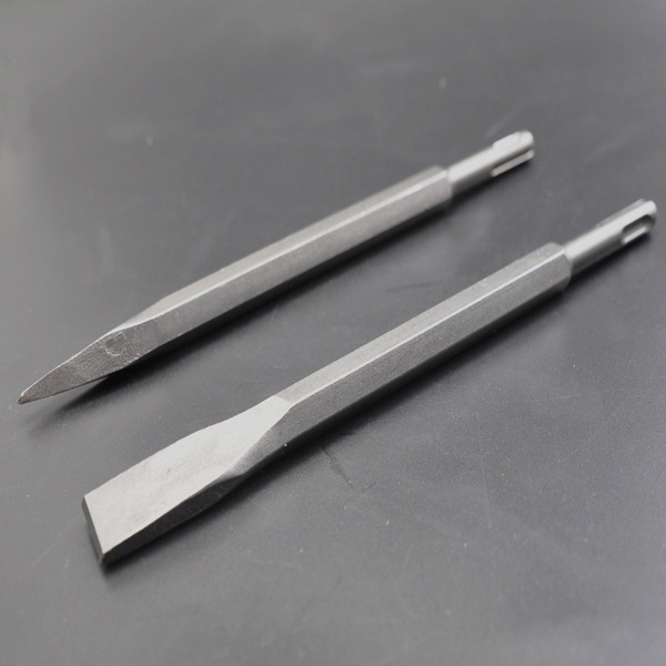 电锤冲击凿 圆柄尖凿扁凿 电锤凿子 电锤冲击钻头 开墙槽14*250