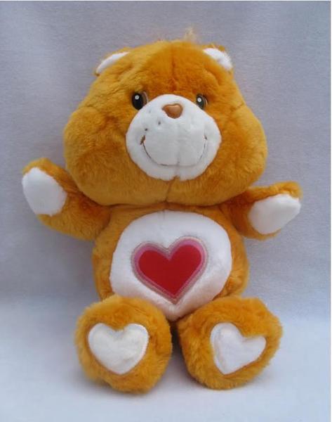 外贸正品 care bears 彩虹熊 珍藏版 爱心熊 毛绒玩具公仔 40cm