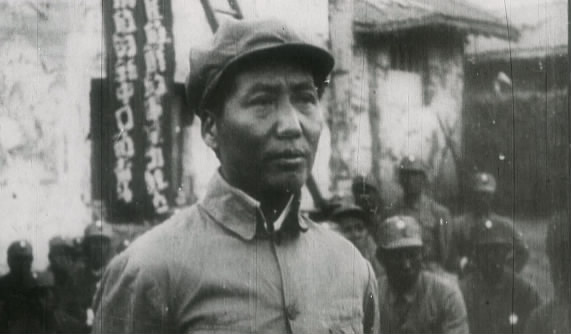 纪念抗日战争胜利70周年延安 毛主席毛泽东打仗历史资料 视