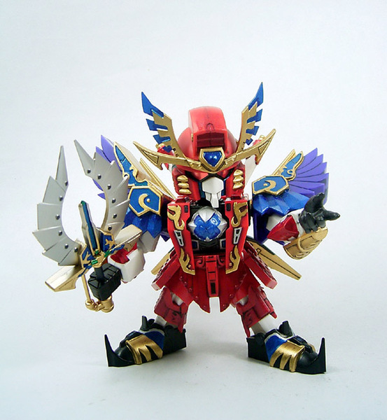 高高/tt通天三国传拼装模型男孩8岁玩具机甲三国孙权 8009