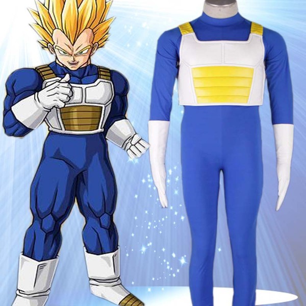 cosplay服装 七龙珠-贝吉塔装3代 cosplay男装 表演服装