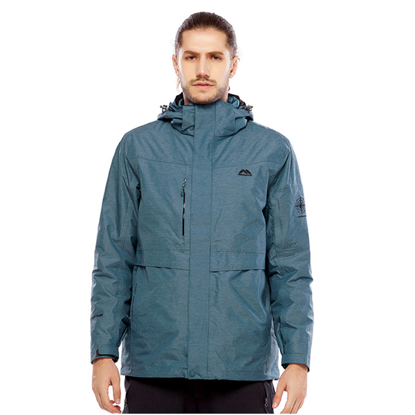 哥仑步 哥伦布 2015冬 防水透气 男式三合一冲锋衣117661 117662