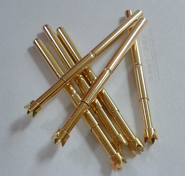 5mm探针 pa125-q四爪顶针 125mil镀金测试弹簧探针