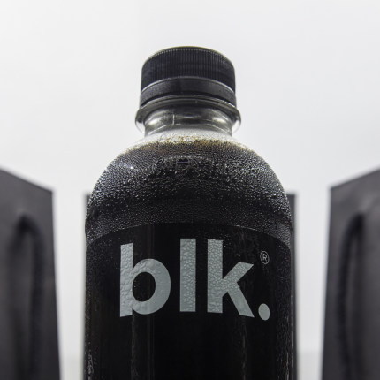 正品现货美国blk. spring water 黑色矿泉水 经典e字样 单瓶黑水