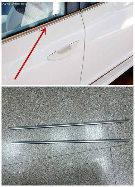 斯柯达昊锐速派车门外压条 玻璃外压条 车窗饰条 车门防水条 原创