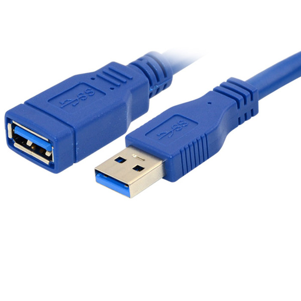高速usb3.0延长线 公对母u盘网卡鼠标硬盘延长线 数据加长线 1米