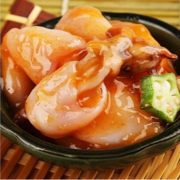 日式料理必备寿司外卖材料特级品寿司店专供味付墨鱼仔500克a级