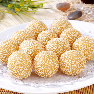 【天天好食材】 思念芝麻球 糯米麻团 20包*260克 整箱价