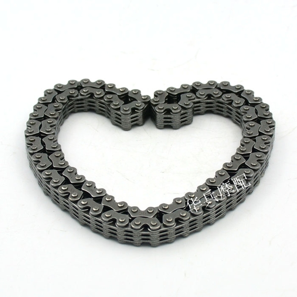大地鹰王9片100节发动机坦克链/4×5 100节台湾超汇kmc小链条