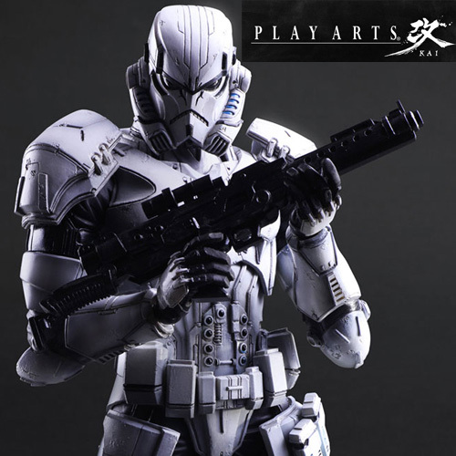 playarts改pa改星球大战黑武士 白兵 帝国暴风兵动关节手办摆件