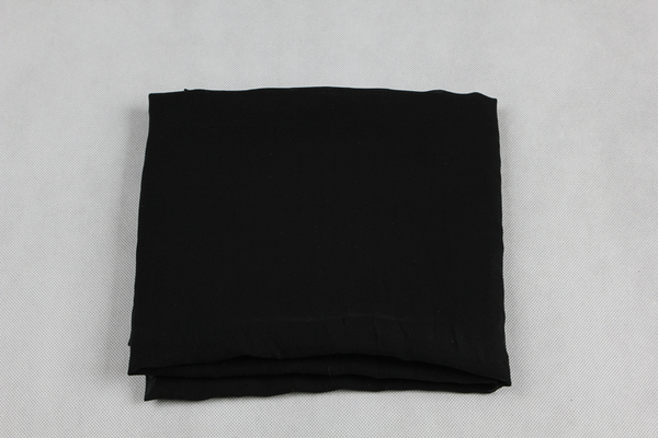 黑色真丝布头乔其纱布料布头超值清仓处理零头布头丝绸乔其23元