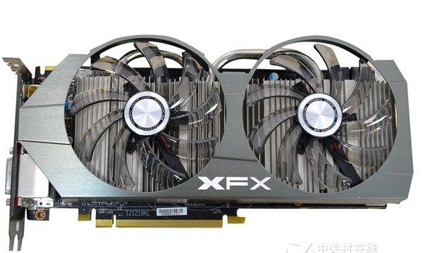 xfx/讯景 hd7850 2g魔将 hd7850 魔尊 显卡双风扇
