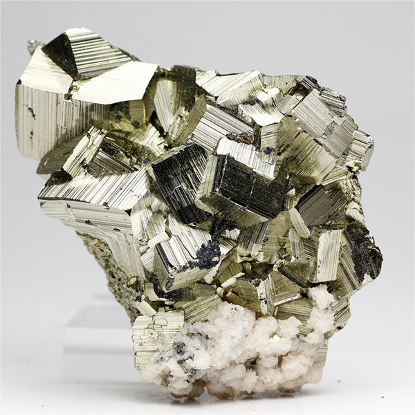 【矿石之家】精美黄铁矿结晶 矿物晶体教学标本岩石原石收藏a6