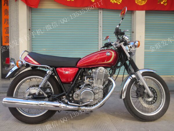 进口摩托跑街车雅马哈yamaha sr400cc 2010年经典复古车坛常青树
