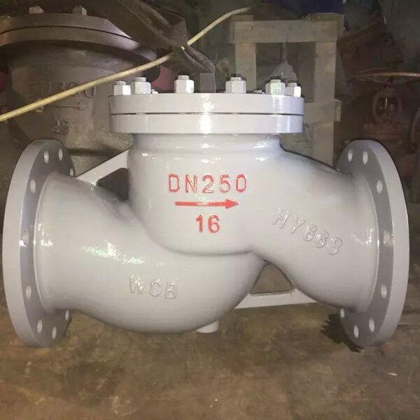 h41h-16c/25c铸钢法兰升降式止回阀单向阀止逆阀dn25 40 50 65 80