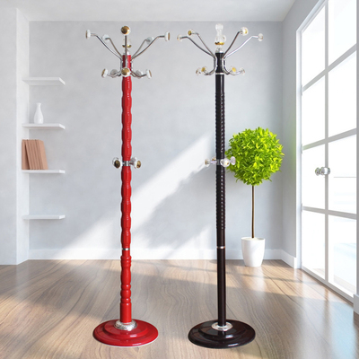 正宏铁艺艺术衣帽架金属烤漆时尚挂衣架落地式简约现代创意衣架