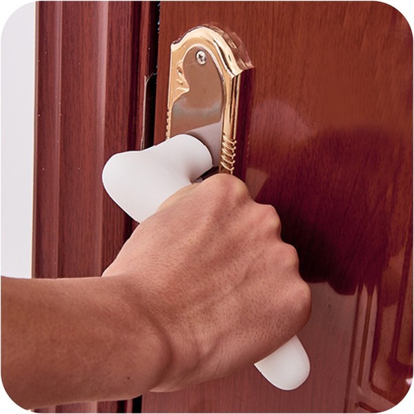 门把手防撞保护套 儿童安全加厚硅胶门把手套 宝宝房门拉手防碰套