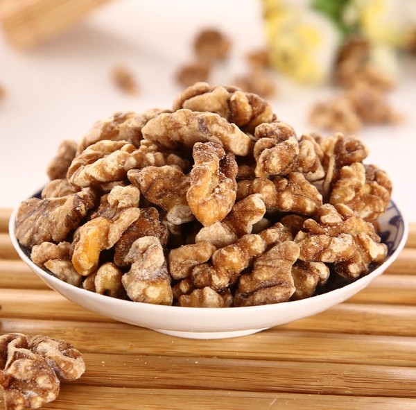 椒盐核桃仁咸味酥脆核桃500克散装批发干果零食酥脆可口包邮