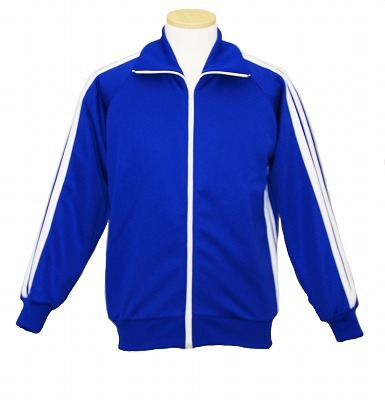 100%日本制 蓝色 两杠运动服 akb48 单曲 番组 著用